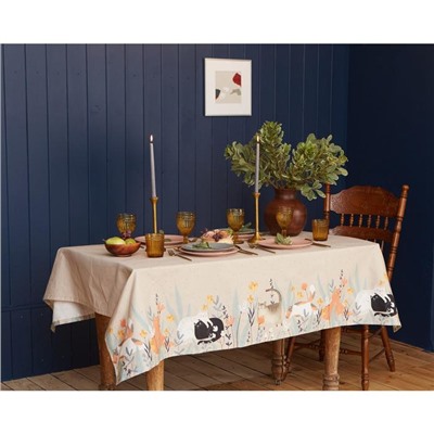 Скатерть «Этель» Meow149×110 см, 100% хлопок, саржа 190 г/м²