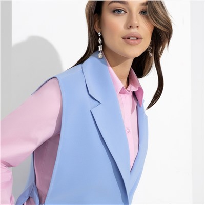 Жилет, Сама себе босс (sky blue)