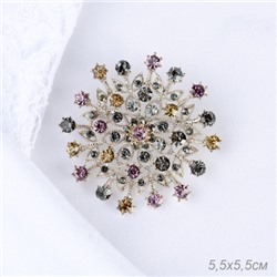 Брошь Цветок / GM273-50 /уп 12/