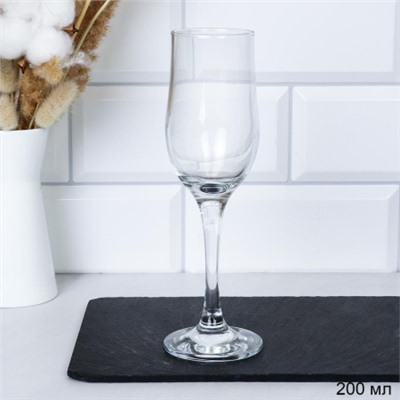 Бокал 200 мл Тулип штучно / 44160 SLB /уп 12/ шампанское