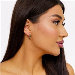 Серьги коллекция "Xuping" покрытие позолота, вставка: фианиты, цвет: разноцветные, Х000864746, арт.001.842