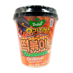 Токпокки в оригинальном сладко-остром соусе Delief, Корея, 120 г Акция