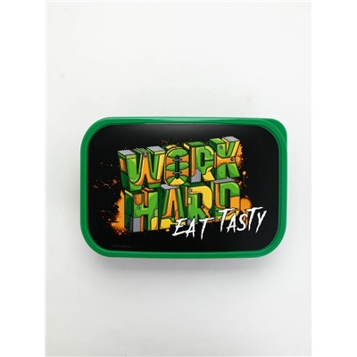 Ланч - бокс прямоугольный WORK HARD, 1200 мл