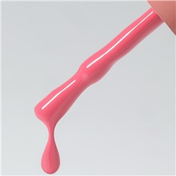 Гель лак для ногтей, однотонный, трехфазный, 10 мл, LED/UV, розовый (145)