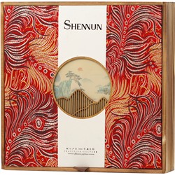 SHENNUN. Подарочный Пуэр в деревянном коробе 357 гр. деревянный бокс