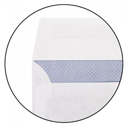 Конверт 110х220 мм евростандарт отрывная лента/чистый (отгрузка кратно 100) Е65 EPE65S00CL/100 inФОРМАТ