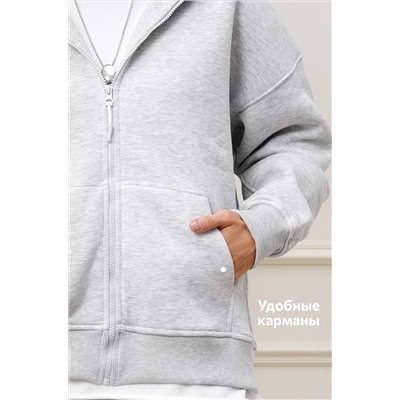 Женская толстовка из футера с начесом Happyfox