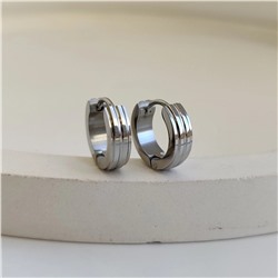 Серьги из стали
