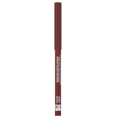 Rimmel London, Интенсивный контурный карандаш для губ Exaggerate, оттенок 057 «Восторг», 0,25 г