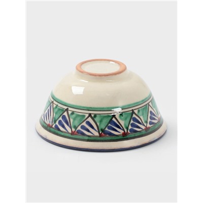 Пиала для чая Риштанская Керамика «Цветы», 250 мл, d=11 см, МИКС