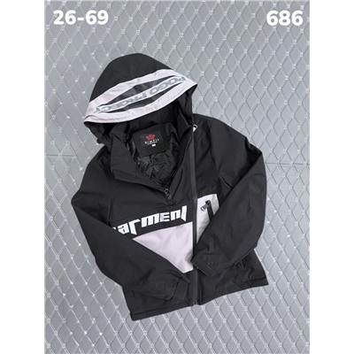 Куртка 686 серый