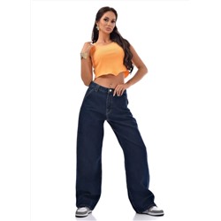 Женские джинсы широкие прямые CRACPOT