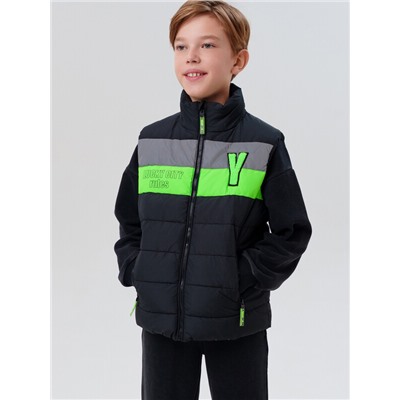 Жилет текстильный с полиуретановым покрытием для мальчиков