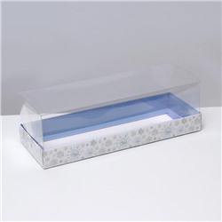 Коробка новогодняя для десерта Cold, 26×8×9.5 см