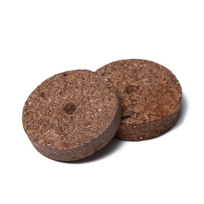 Набор для рассады: торфяная таблетка d=4.1 см, 24 шт., кассета на 24 ячейки по 40 мл, поддон 35.5×22.5 см, зелёный, пластик, Экоторф