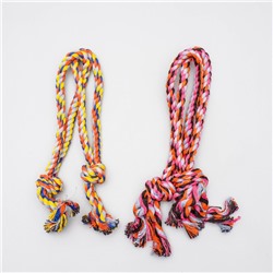 Игрушка тренировочная канатная «Инь-Янь», до 90 г, до 50 см, микс цветов