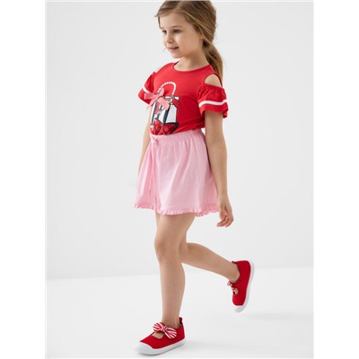 Шорты трикотажные для девочек, 2 шт в комплекте