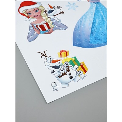 Виниловые наклейки «С Новым годом», 70 × 25 см