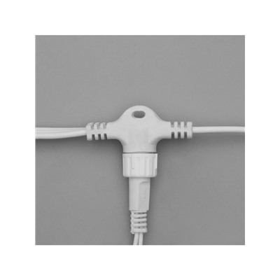 Гирлянда «Занавес», 2×7.4 м, IP44, УМС, 3 Вт, LED 1480/370, 220 В, мерцание, свечение белое