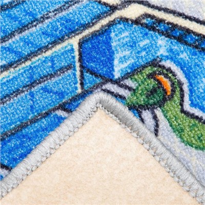 Палас «Мегаполис», 150×200 см, серый