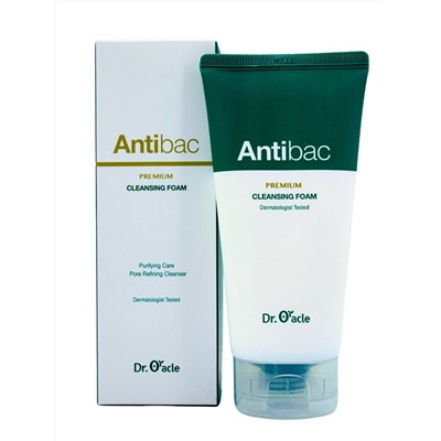 DR.ORACLE - ПЕНКА ДЛЯ УМЫВАНИЯ АНТИБАКТЕРИАЛЬНАЯ ANTIBAC ACNE CLEANSING FOAM, 180 МЛ