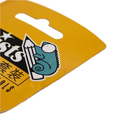 УЦЕНКА Набор перьев, 5 штук, нержавейка с 2-мя держателями + ластик на блистере