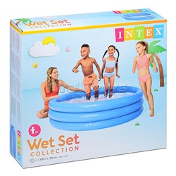 Бассейн надувной «Кристалл», 168 х 38 см, от 2 лет, 58446NP INTEX