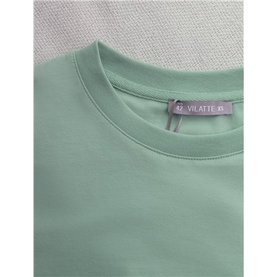 Футболка с принтом свободная эластичная из премиального хлопка