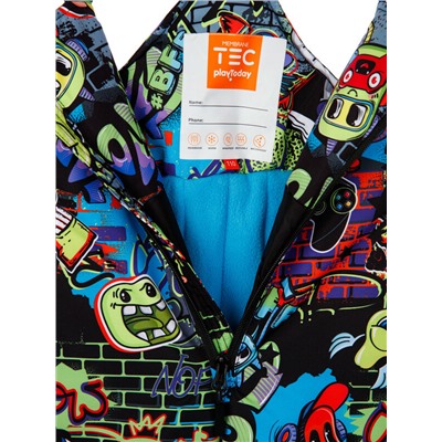 Комплект текстильный с полиуретановым покрытием для мальчиков: куртка, полукомбинезон