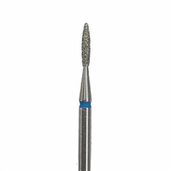 Staleks (Сталекс) Фреза алмазная / Expert FA10B016/8 пламя 1,6 мм, синяя, 1 шт. 22793