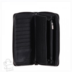Клатч мужской кожаный 5513H black Heanbag
