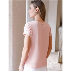 VILATTE Футболка D49.097