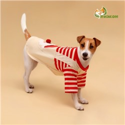 Футболка для животных Santa, M (ДС 30, ОГ 40 см)