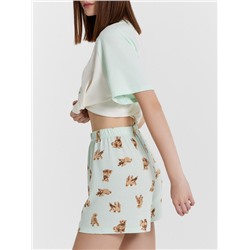 КОМПЛЕКТ ЖЕНСКИЙ (ФУТБОЛКА, ШОРТЫ) 592535