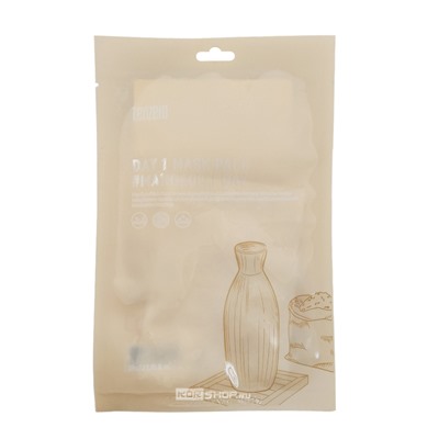 Тканевая маска с экстрактом риса Day 1 Mask Pack #Makgeolli Day Tenzero, Корея, 25 мл. Срок до 01.05.2025.Распродажа