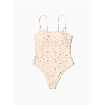 Купальник женский слитный MIST «Персики», размер S