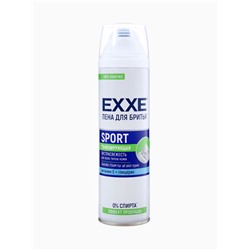 Пена для бритья Exxe Sport Energy Cool Effect, тонизирующая, 200 мл