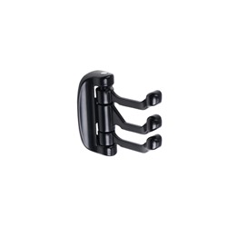 Крючок мебельный CAPPIO OCTOPUS, трехрожковый, черный