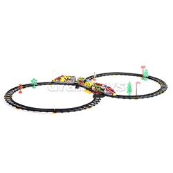 Железная дорога на батарейках, в коробке