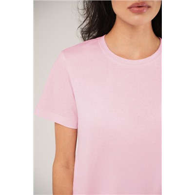 Женская базовая хлопковая футболка Happyfox