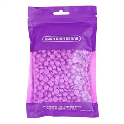 JessNail Воск для депиляции пленочный «Фиолет», 100 г 20192