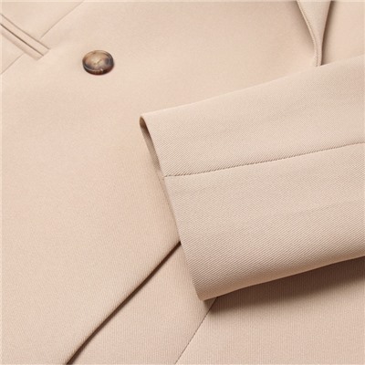 Пиджак женский MINAKU: Classic, бежевый, размер 50