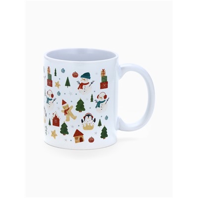 Кружка новогодняя керамическая «Мечты сбываются», 320 мл