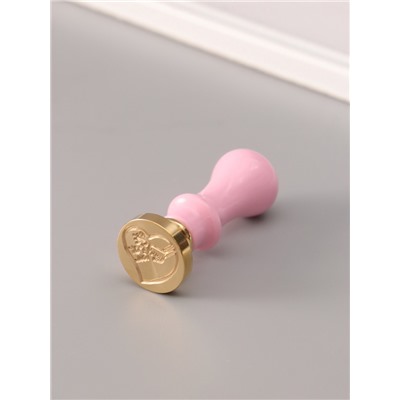 Подарочный набор для сургучной печати «Сердечко», печать, ручка, сургуч, 12.5×10×3.6 см