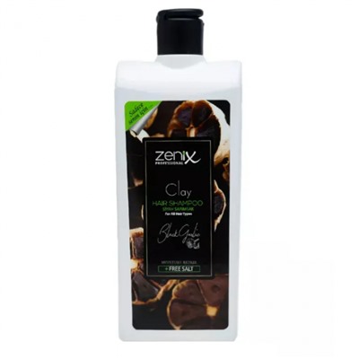 Укрепляющий шампунь для волос Zenix Black Garli