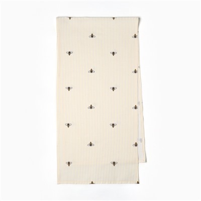 Дорожка Доляна «Пчёлки» 40×146 см, рогожка 164 г/м², 100% хлопок