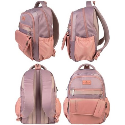 Рюкзак молодежный ERGONOMIC M19 "CORAL GRAY" 45х30х15 см LXBPM19-CG LOREX