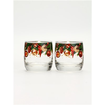 Стаканы «Новогодний», 310 мл, подарочный набор 4 шт.
