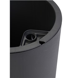 УЦЕНКА Кашпо на ножках с автополивом 11 л d25 см h_см графитовый ФЛОРИАН