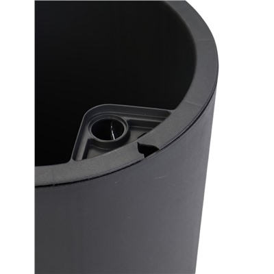 УЦЕНКА Кашпо на ножках с автополивом 11 л d25 см h_см графитовый ФЛОРИАН